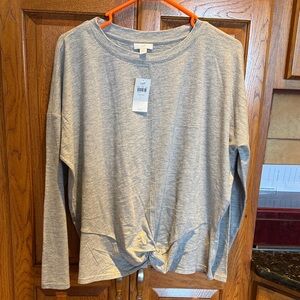 J. Jill Gray Long Sleeve Top